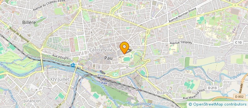 localisation de l'entreprise SCI KENOBI à PAU
