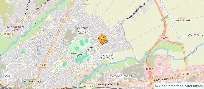 localisation de l'entreprise SCI KENOPHE  BOURGES
