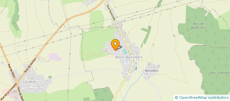 localisation de l'entreprise SCI KENORALI  MONT-BONVILLERS