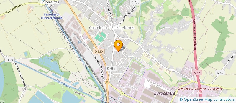 localisation de l'entreprise SCI KENSEY  CASTELNAU-D'ESTRETEFONDS