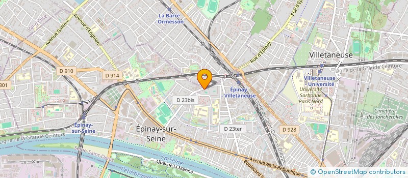 localisation de l'entreprise SCI KENYOU à EPINAY-SUR-SEINE