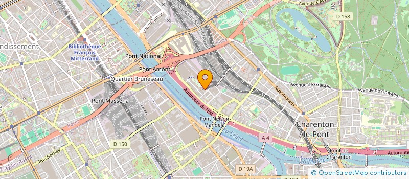 localisation de l'entreprise SCI KENZA  CHARENTON-LE-PONT