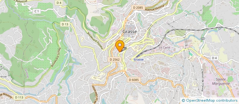 localisation de l'entreprise SCI KENZA  GRASSE