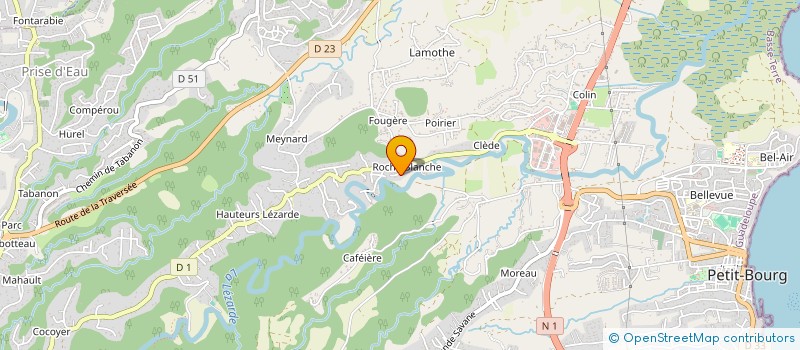 localisation de l'entreprise SCI KER à PETIT-BOURG