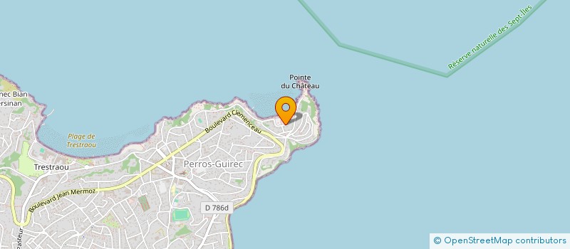 localisation de l'entreprise SCI KER AN DROUZ  PERROS-GUIREC