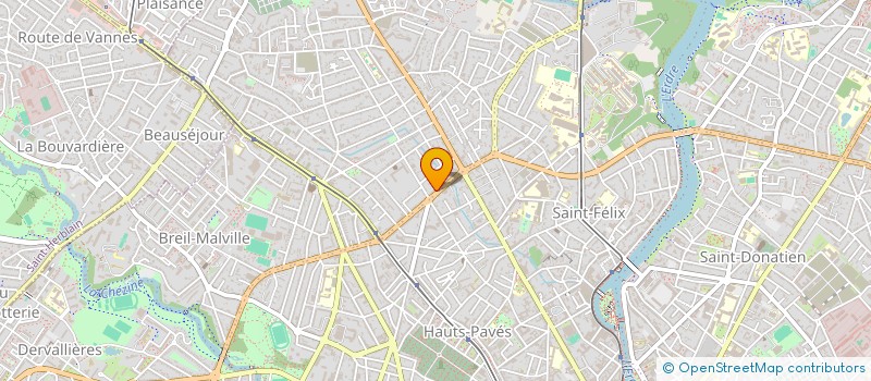 localisation de l'entreprise SCI KER ARMOR à NANTES