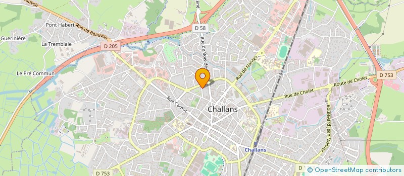 localisation de l'entreprise SCI KER AVEL à SALLERTAINE