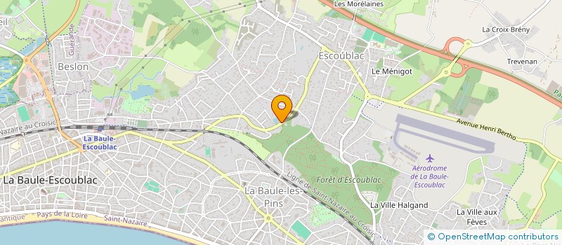 localisation de l'entreprise SCI KER BO DARMA  LA BAULE-ESCOUBLAC