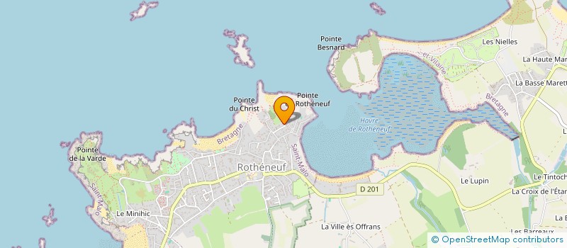 localisation de l'entreprise SCI KER DAN  SAINT-MALO