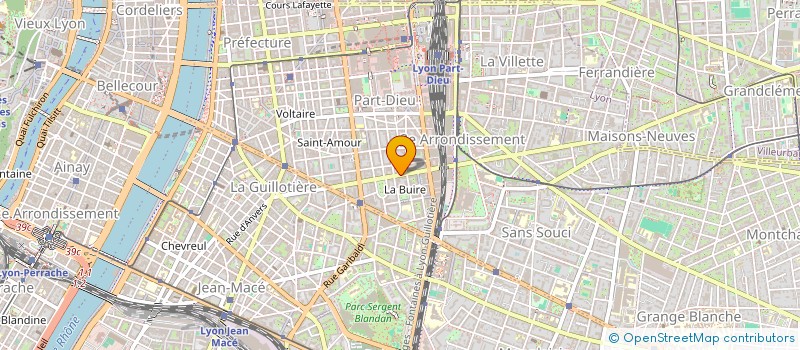 localisation de l'entreprise SCI KER DEP  LYON