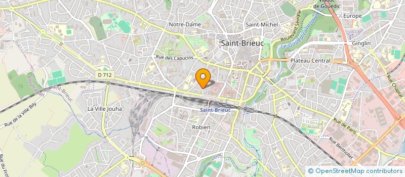 localisation de l'entreprise SCI KER DI ZALC'H à SAINT-BRIEUC