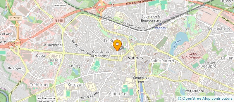 localisation de l'entreprise SCI  KER EDDINE   VANNES