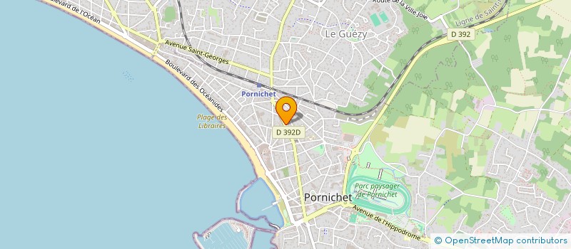 localisation de l'entreprise SCI KER EMMANUEL à PORNICHET