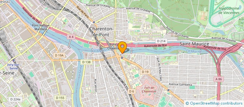 localisation de l'entreprise SCI KER HEI-GUI à MAISONS-ALFORT