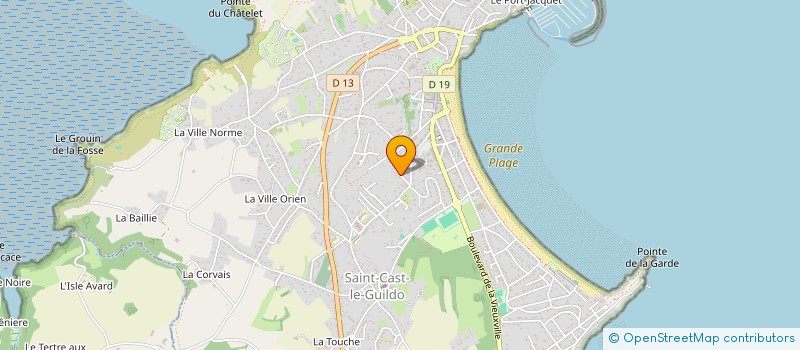 localisation de l'entreprise SCI KER HEOL  SAINT-CAST-LE-GUILDO