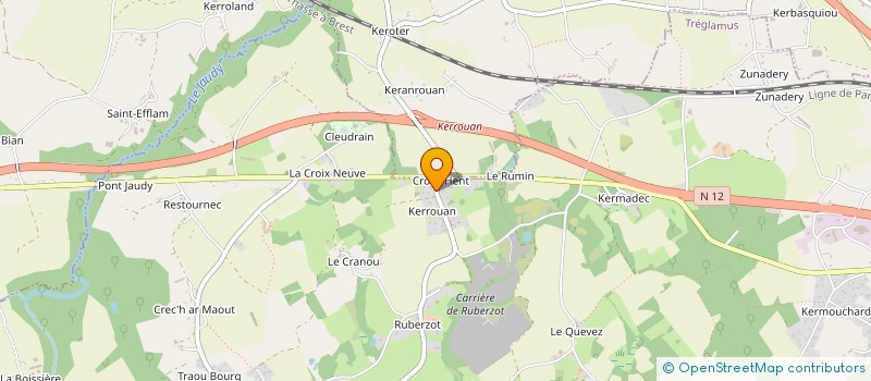 localisation de l'entreprise SCI KER HOREL  PEDERNEC