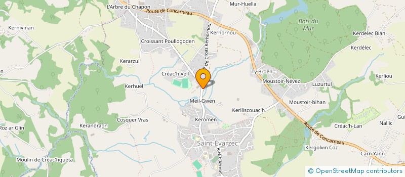 localisation de l'entreprise SCI KER ILIS  PLEUVEN