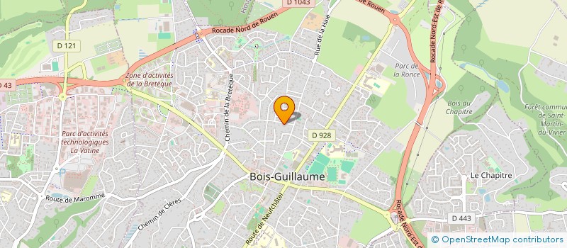 localisation de l'entreprise SCI KER ISNEL à BOIS-GUILLAUME