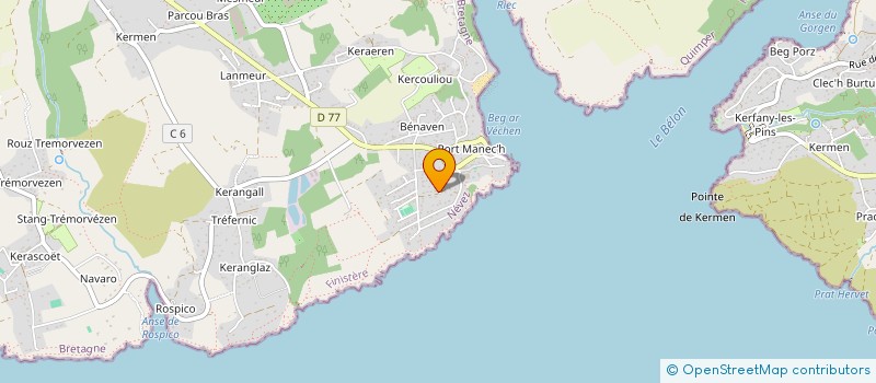 localisation de l'entreprise SCI KER ISSOU  NEVEZ