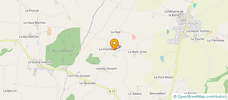 localisation de l'entreprise SCI KER JERI  SAINT-POTAN