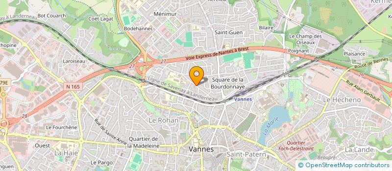 localisation de l'entreprise SCI KER JULIE à VANNES
