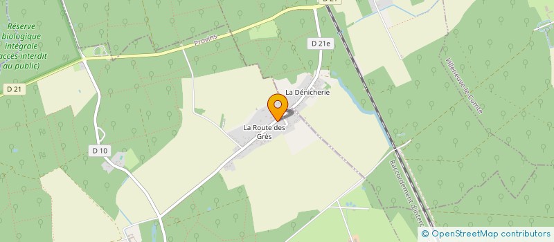 localisation de l'entreprise SCI KER-KELLER  FAVIERES