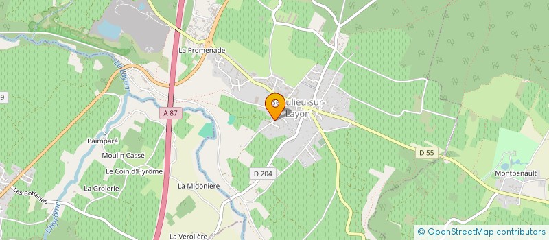 localisation de l'entreprise SCI KER KLAUSMANN  BEAULIEU-SUR-LAYON