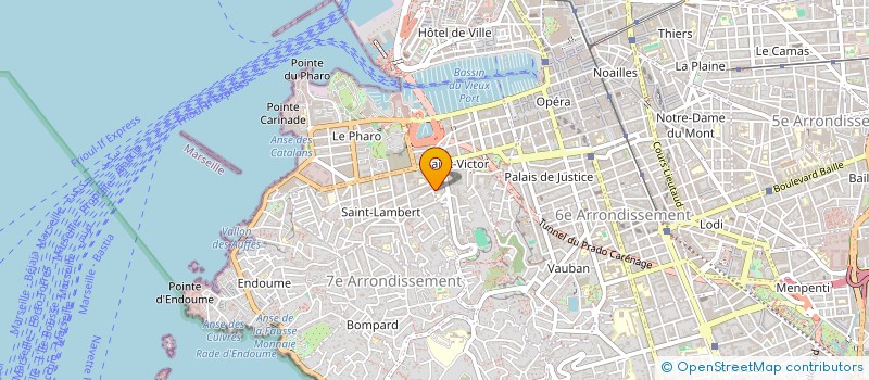 localisation de l'entreprise SCI KER LOU  MARSEILLE