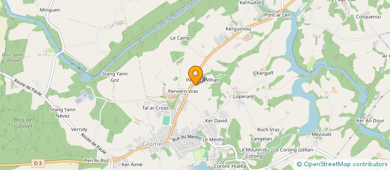 localisation de l'entreprise SCI KER LOUIS  PLOUGUERNEVEL