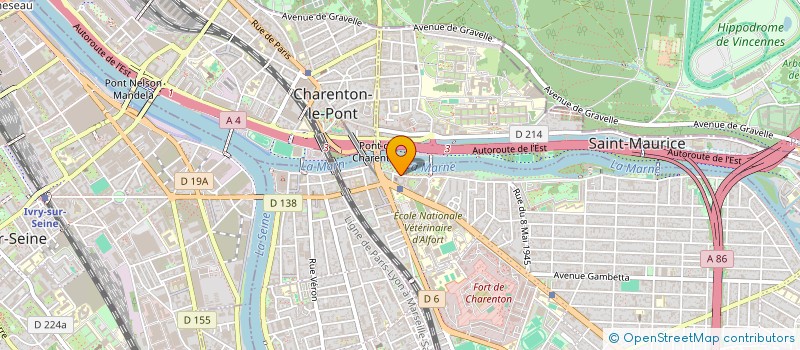 localisation de l'entreprise SCI KER MADOUE à MAISONS-ALFORT