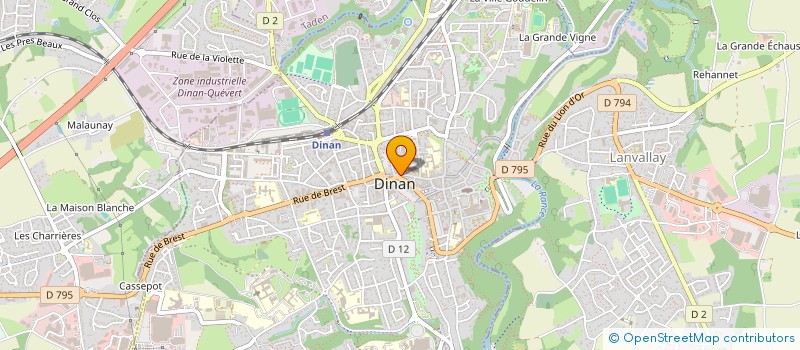 localisation de l'entreprise SCI KER MARIA  DINAN