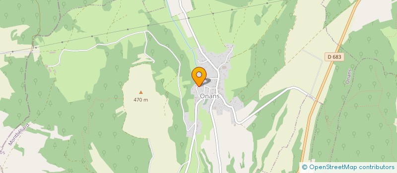 localisation de l'entreprise SCI KER MARIA  ONANS