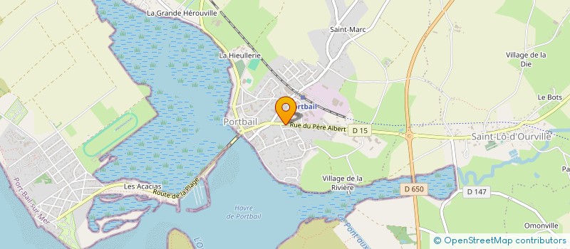 localisation de l'entreprise SCI KER MARIE  PORT-BAIL-SUR-MER