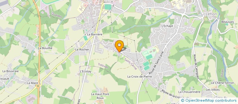 localisation de l'entreprise SCI KER MJC  TRELIVAN