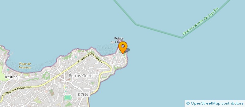 localisation de l'entreprise SCI KER PILOU  PERROS-GUIREC