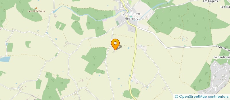 localisation de l'entreprise SCI KER RIB EREC à LA SELLE-EN-HERMOY