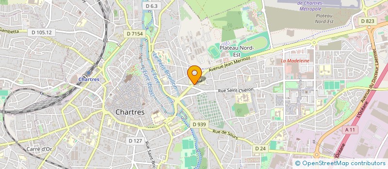 localisation de l'entreprise SCI KER TOUGNETE à CHARTRES