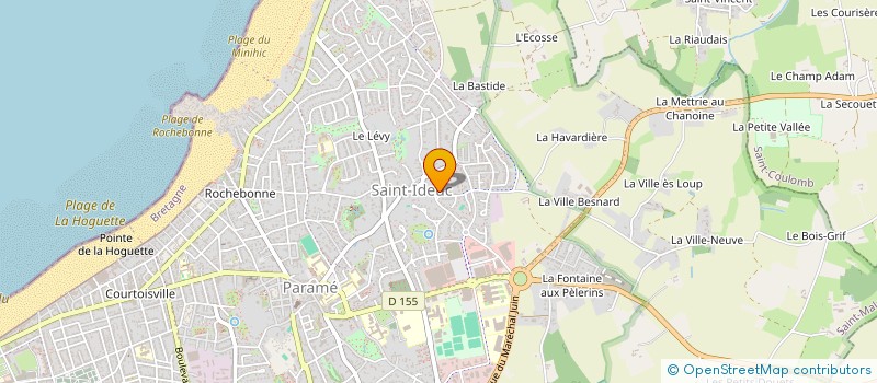 localisation de l'entreprise SCI KER VILLIERS  SAINT-MALO