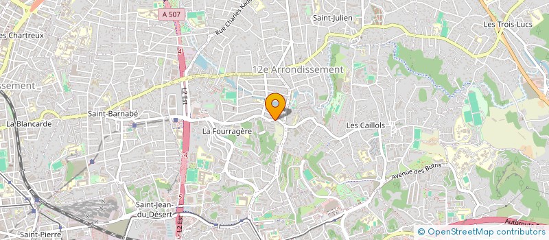 localisation de l'entreprise SCI KER VIRGIN à MARSEILLE