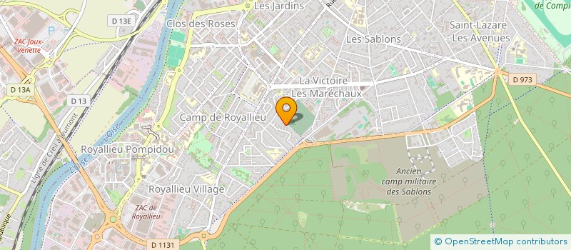 localisation de l'entreprise SCI KER YANN  COMPIEGNE