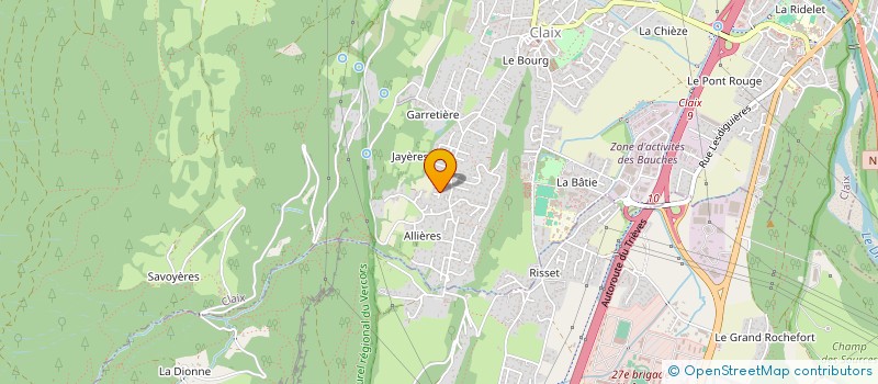 localisation de l'entreprise SCI KERA  COUBLEVIE