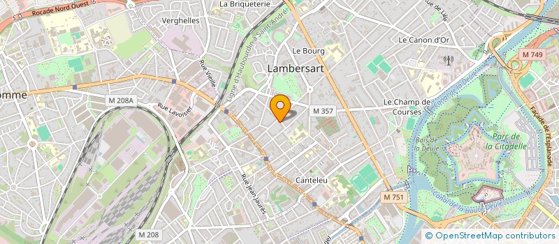 localisation de l'entreprise SCI KERALIER à LAMBERSART