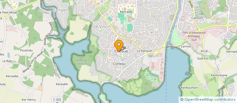 localisation de l'entreprise SCI KERALUM à VANNES