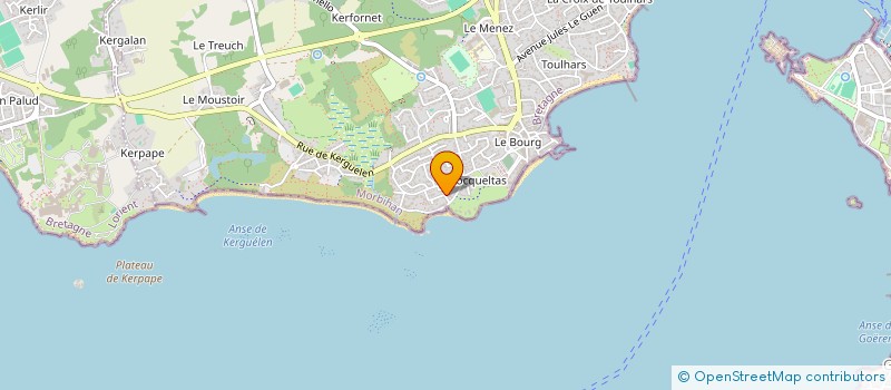 localisation de l'entreprise SCI KERAM  LARMOR-PLAGE