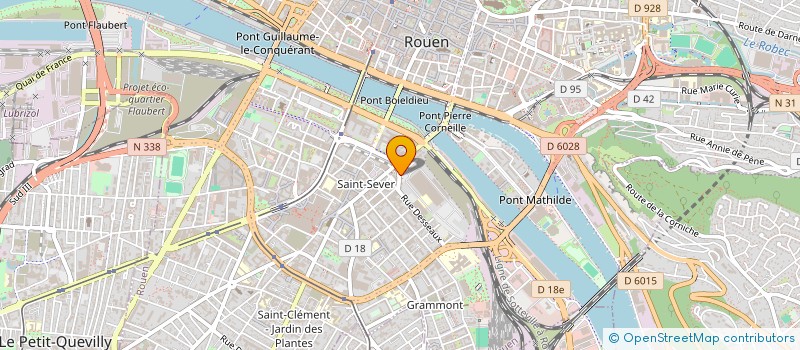 localisation de l'entreprise SCI KERAM BELLEC à ROUEN