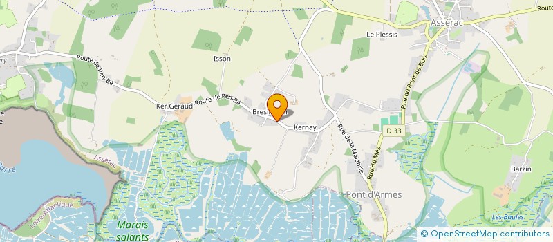 localisation de l'entreprise SCI KERAMBARTZ  ASSERAC