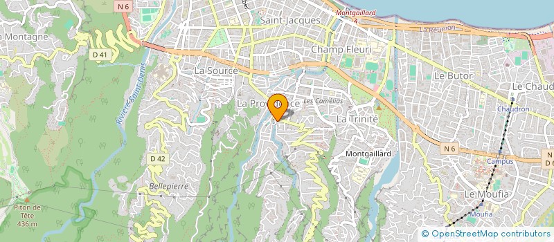 localisation de l'entreprise SCI KERAMI à SAINT-DENIS