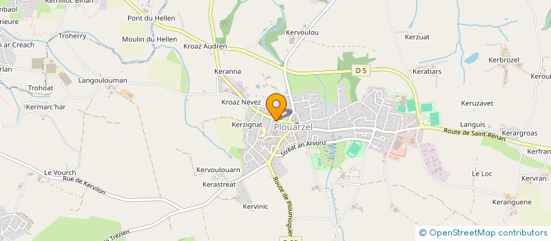localisation de l'entreprise SCI KERANNA  PLOUARZEL