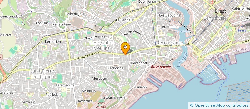 localisation de l'entreprise SCI KERARIOU  BREST