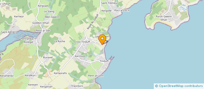 localisation de l'entreprise SCI KERASTEL  PLOUGASTEL-DAOULAS